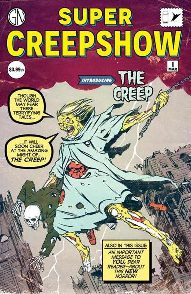 SUPER CREEPSHOW #1 COVER A PYE PARR (MATURE) (Image 2026) 1st Print Comic