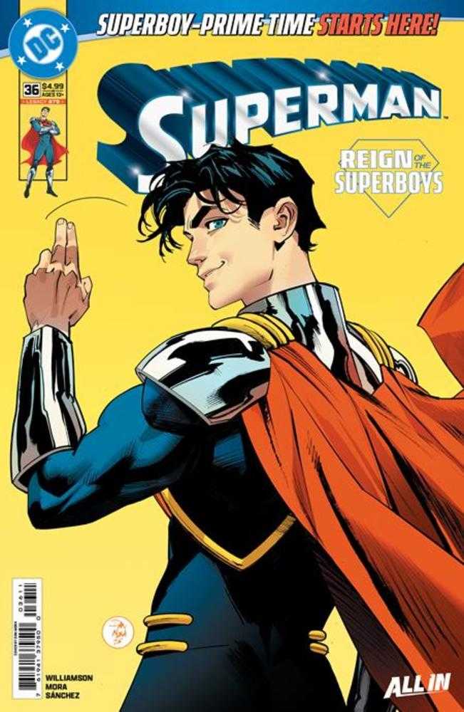 SUPERMAN #36 COVER A DAN MORA (DC 2026) 1st Print Comic