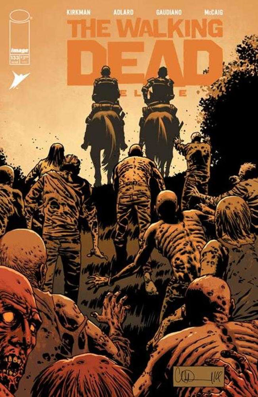 WALKING DEAD DELUXE #133 COVER B CHARLIE ADLARD & MAVE MCCAIG VARIANT (MATURE)