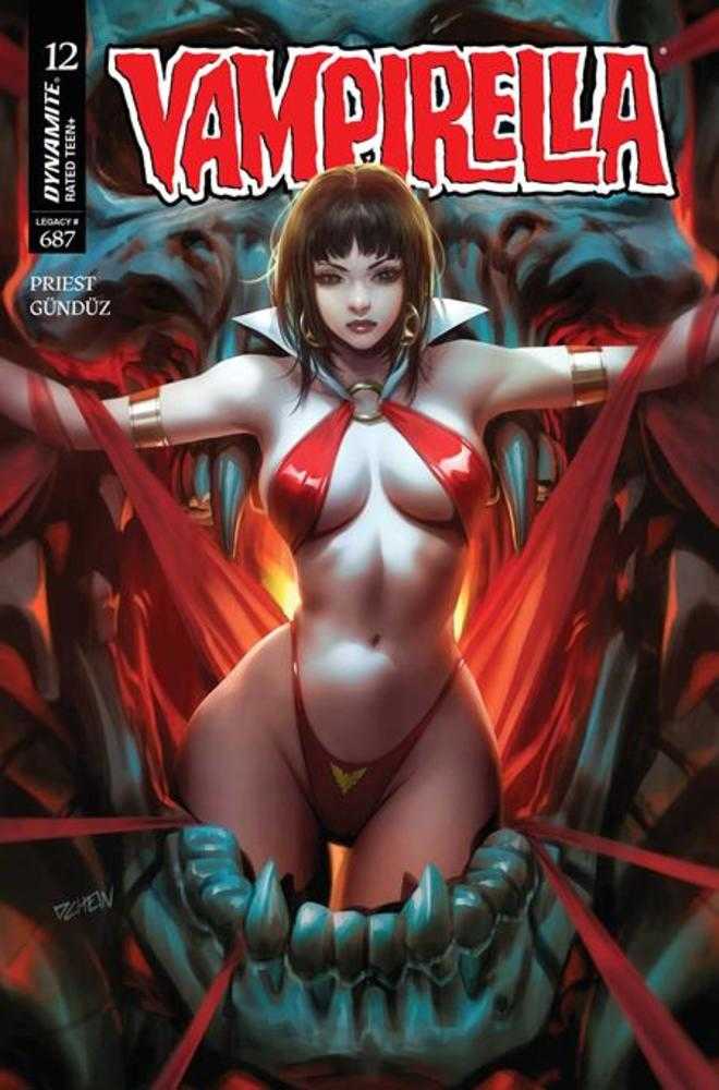 VAMPIRELLA #12 COVER B DERRICK CHEW VARIANT (Dynamite Entertainment 2026) Comic