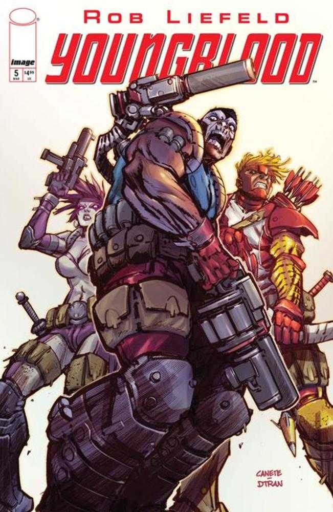 YOUNGBLOOD #5 COVER C ERIC CANETE VARIANT (MATURE) (Image 2026) 1st Print Comic