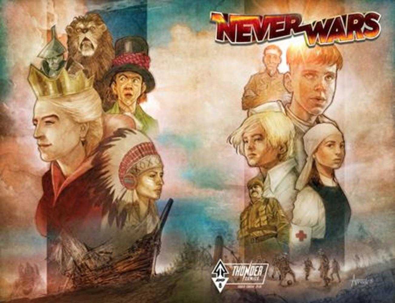 NEVERWARS #8 COVER A ERWIN J ARROZA WRAPAROUND (Massive Publishing 2026) Comic