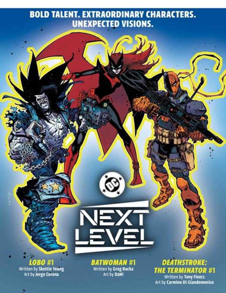 FREE COMIC BOOK DAY / COMICS GIVEAWAY DAY 2026 DC NEXT LEVEL SAMPLER