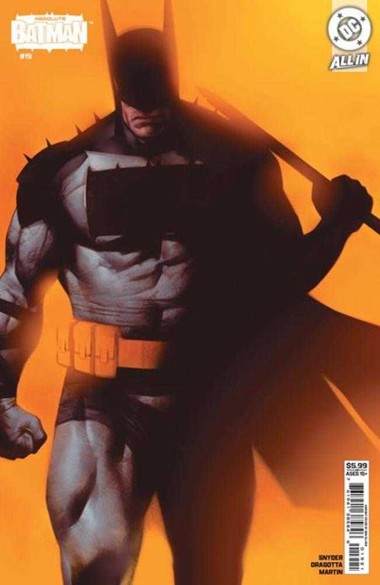 ABSOLUTE BATMAN #19 COVER B BEN OLIVER CARD STOCK VARIANT (DC 2026) Comic