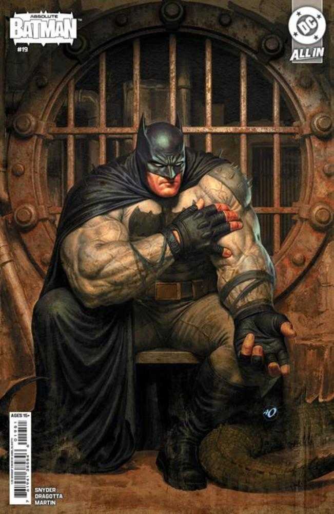ABSOLUTE BATMAN #19 COVER E 1:25 ARIEL OLIVETTI CARD STOCK VARIANT
