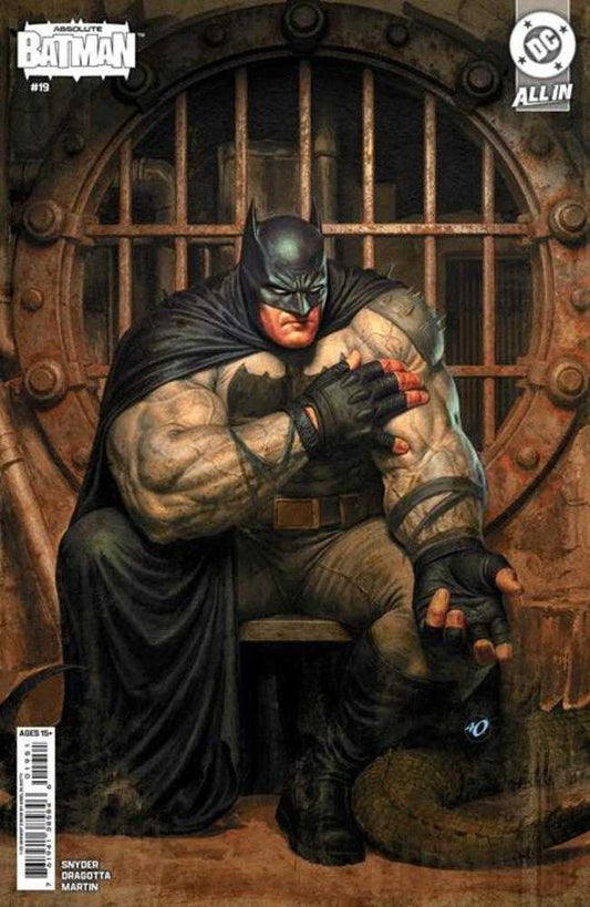 ABSOLUTE BATMAN #19 COVER E 1:25 ARIEL OLIVETTI CARD STOCK VARIANT