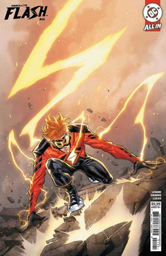 ABSOLUTE FLASH #14 COVER B STEPHEN SEGOVIA CARD STOCK VARIANT (DC 2026) Comic