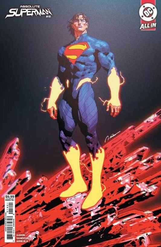 ABSOLUTE SUPERMAN #18 COVER B GERALD PAREL CARD STOCK VARIANT (DC 2026) Comic