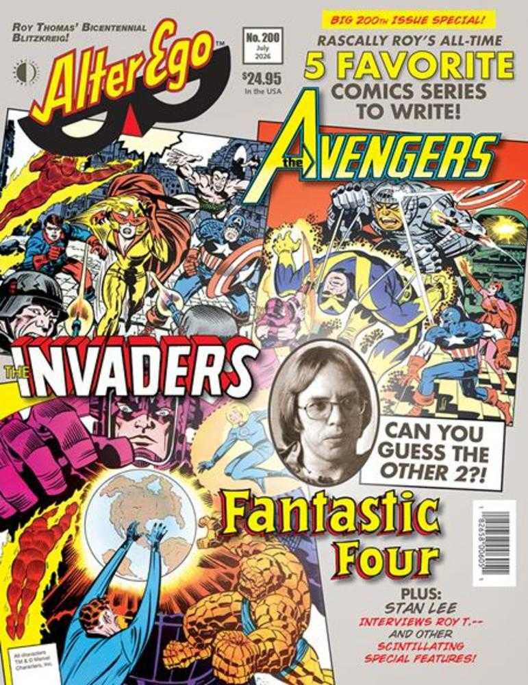 ALTER EGO #200 (Twomorrows Publishing 2026) Magazine
