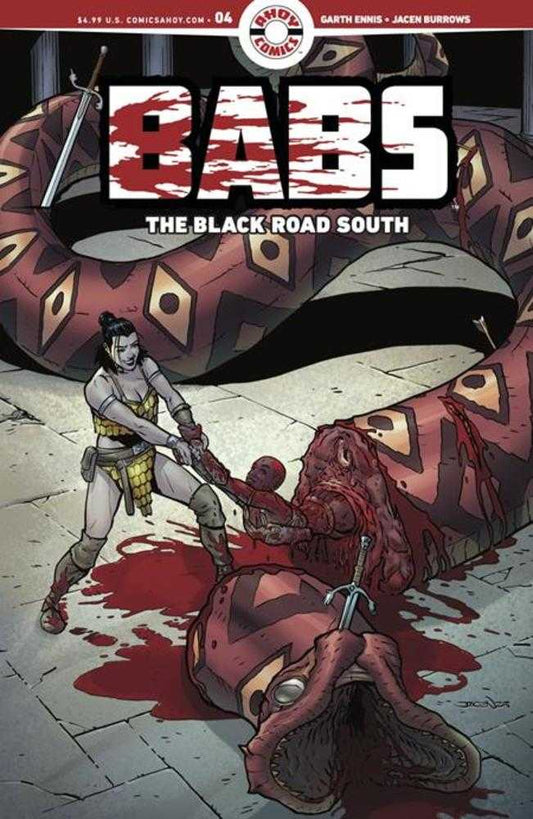 BABS THE BLACK ROAD SOUTH #4 COVER A JACEN BURROWS (MATURE) (Ahoy 2026) Comic