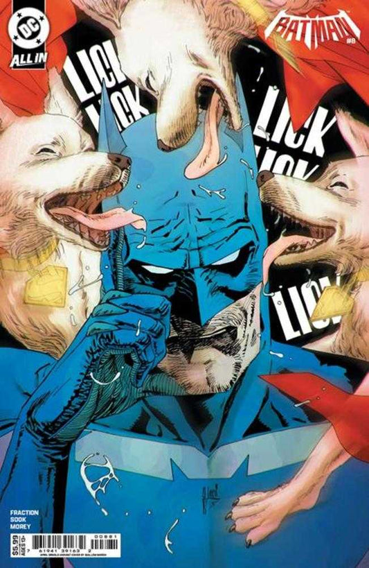 BATMAN #8 COVER G GUILLEM MARCH APRIL DROOLS CARD STOCK VARIANT (DC 2026) Comic