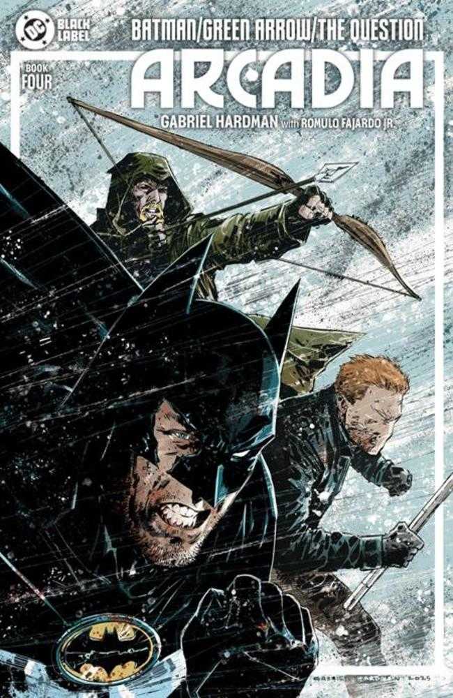 BATMAN GREEN ARROW THE QUESTION ARCADIA #4 COVER A GABRIEL HARDMAN (MATURE) Comic