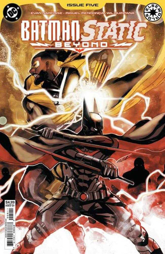 BATMAN STATIC BEYOND #5 COVER A NIKOLAS DRAPER IVEY (DC 2026) 1st Print Comic