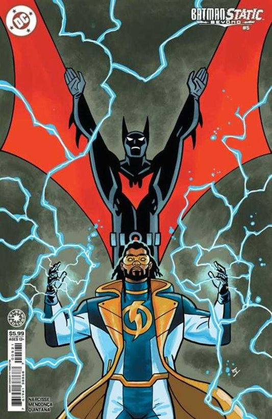 BATMAN STATIC BEYOND #5 COVER B TY TEMPLETON CARD STOCK VARIANT (DC 2026) Comic