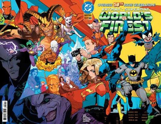 BATMAN SUPERMAN WORLDS FINEST #50 COVER A DAN MORA WRAPAROUND (DC 2026) Comic