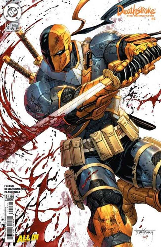 DEATHSTROKE THE TERMINATOR #2 COVER C TYLER KIRKHAM CARD STOCK VARIANT