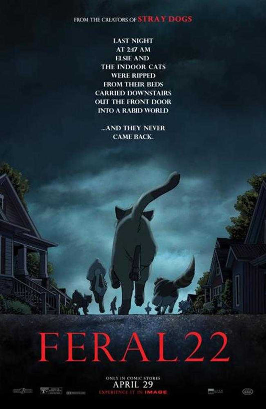 FERAL #22 COVER B TONY FLEECS & TRISH FORSTNER WEAPONS HOMAGE VARIANT