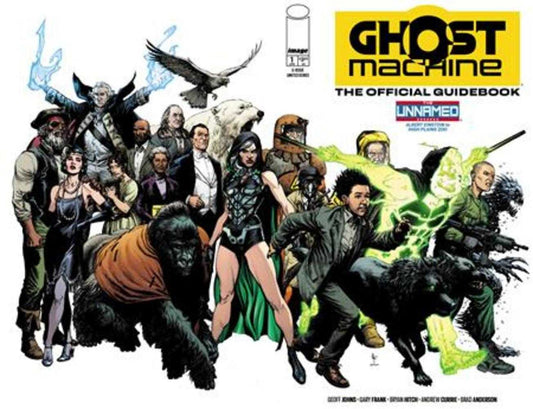 GHOST MACHINE THE OFFICIAL GUIDEBOOK #1 COVER A GARY FRANK & BRAD ANDERSON WRAPAROUND