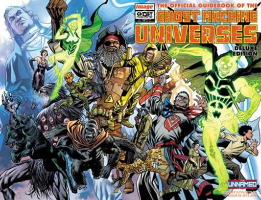 GHOST MACHINE THE OFFICIAL GUIDEBOOK #1 COVER B BRYAN HITCH & BRAD ANDERSON WRAPAROUND
