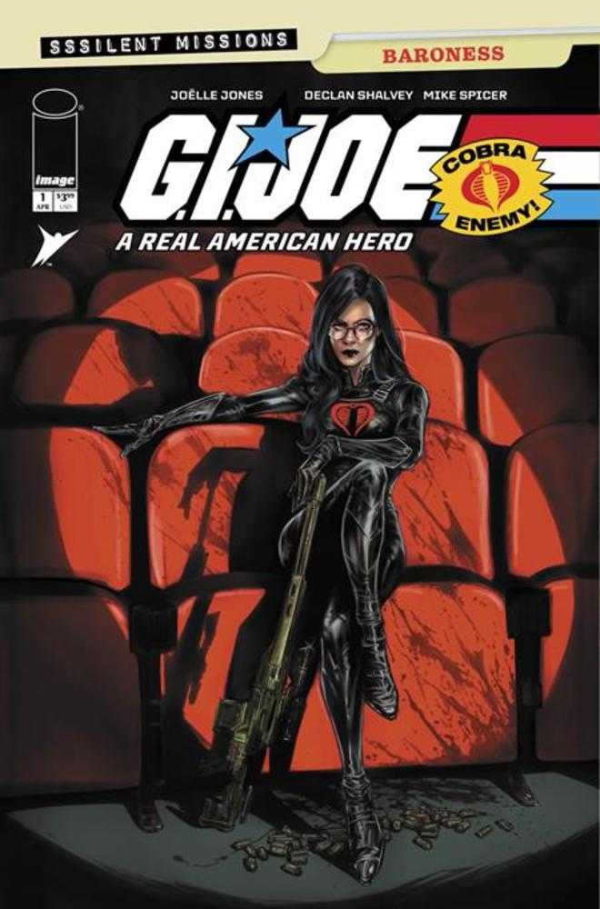 G.I. JOE A REAL AMERICAN HERO SSSILENT MISSIONS BARONESS #1 (ONE SHOT) COVER A J