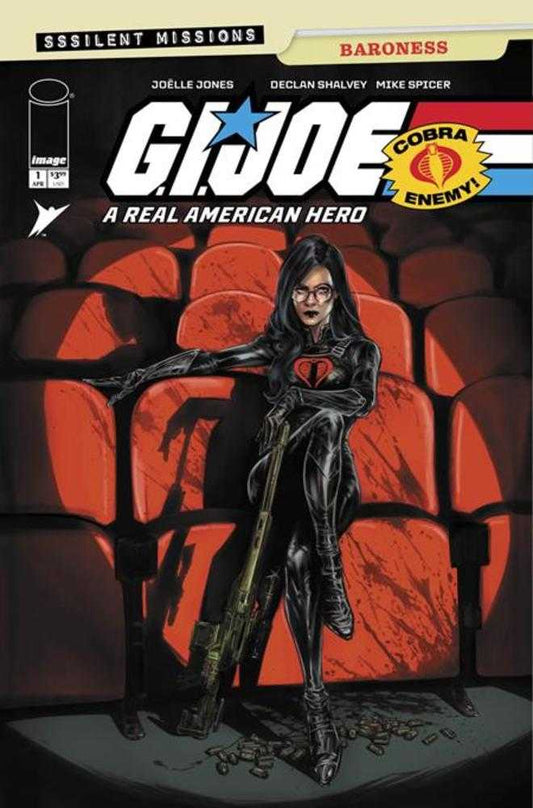 G.I. JOE A REAL AMERICAN HERO SSSILENT MISSIONS BARONESS #1 (ONE SHOT) COVER A J