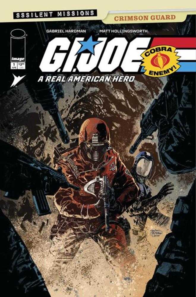 G.I. JOE A REAL AMERICAN HERO SSSILENT MISSIONS CRIMSON GUARD #1 (ONE SHOT) COVER A