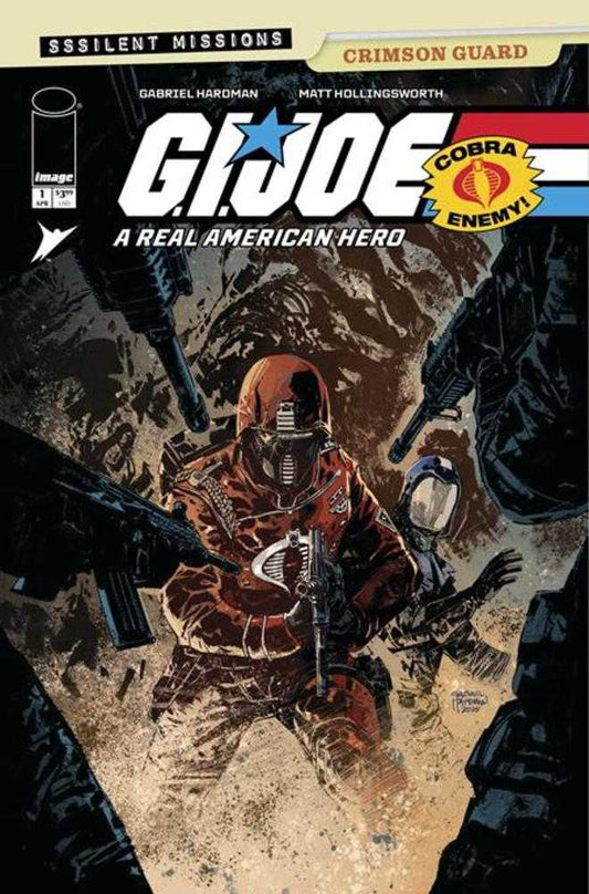 G.I. JOE A REAL AMERICAN HERO SSSILENT MISSIONS CRIMSON GUARD #1 (ONE SHOT) COVER A