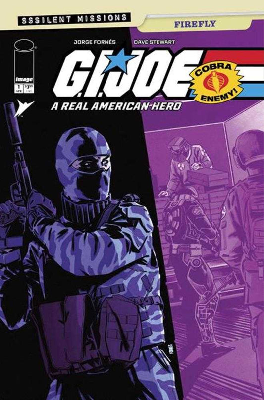 G.I. JOE A REAL AMERICAN HERO SSSILENT MISSIONS FIREFLY #1 (ONE SHOT) COVER A