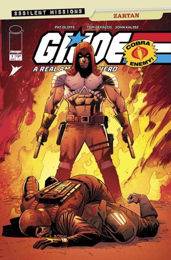 G.I. JOE A REAL AMERICAN HERO SSSILENT MISSIONS ZARTAN #1 (ONE SHOT) COVER A