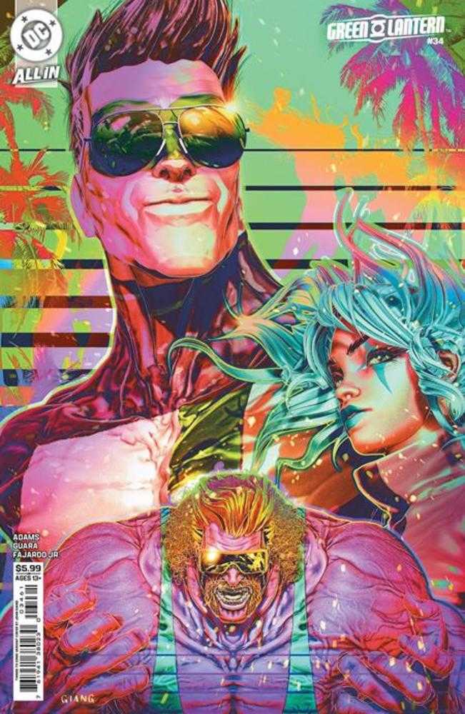 GREEN LANTERN #34 COVER E JOHN GIANG THINGS TO COME CARD STOCK VARIANT