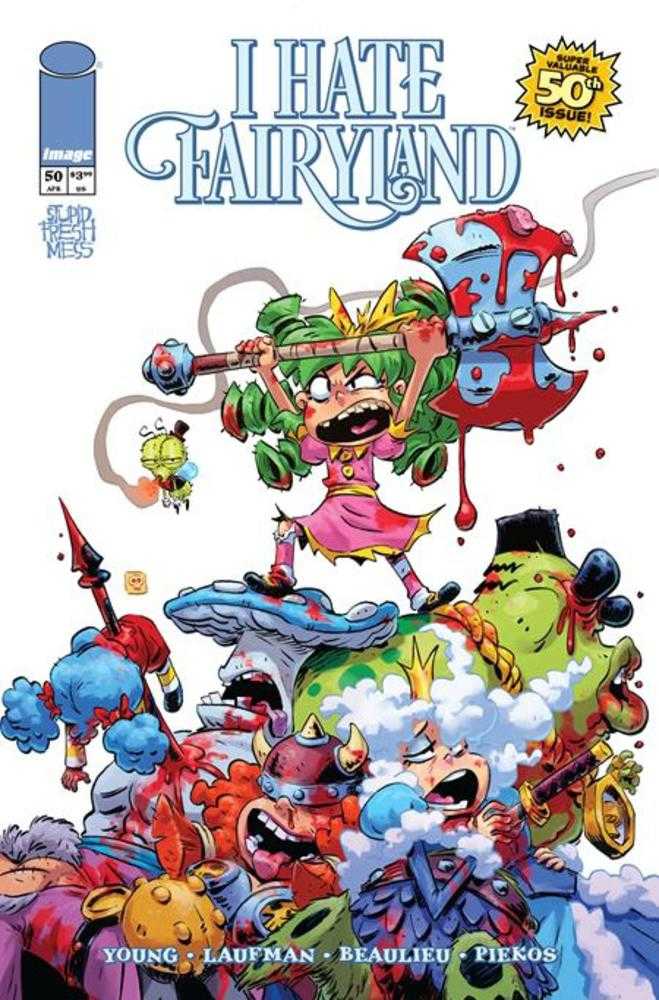 I HATE FAIRYLAND #50 COVER A DEREK LAUFMAN (MATURE) (Image 2026) 1st Print Comic