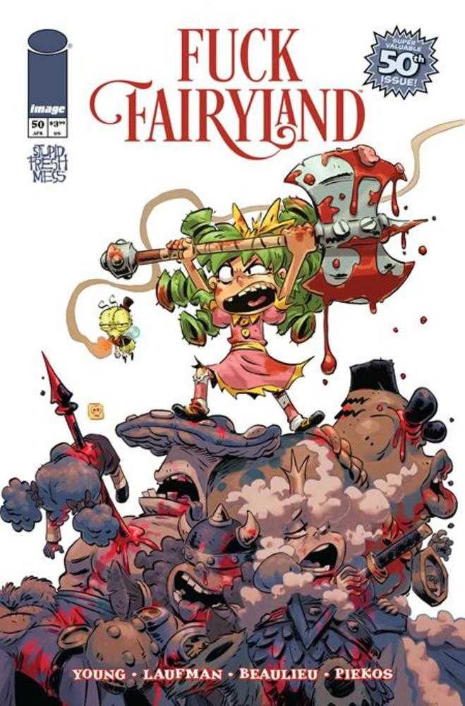 I HATE FAIRYLAND #50 COVER B DEREK LAUFMAN F*CK (UNCENSORED) FAIRYLAND VARIANT (MATURE)