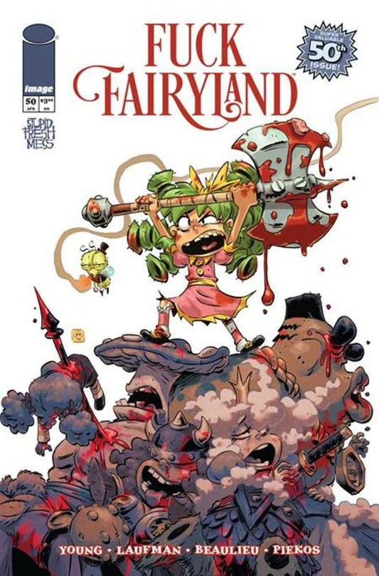 I HATE FAIRYLAND #50 COVER B DEREK LAUFMAN F*CK (UNCENSORED) FAIRYLAND VARIANT (MATURE)