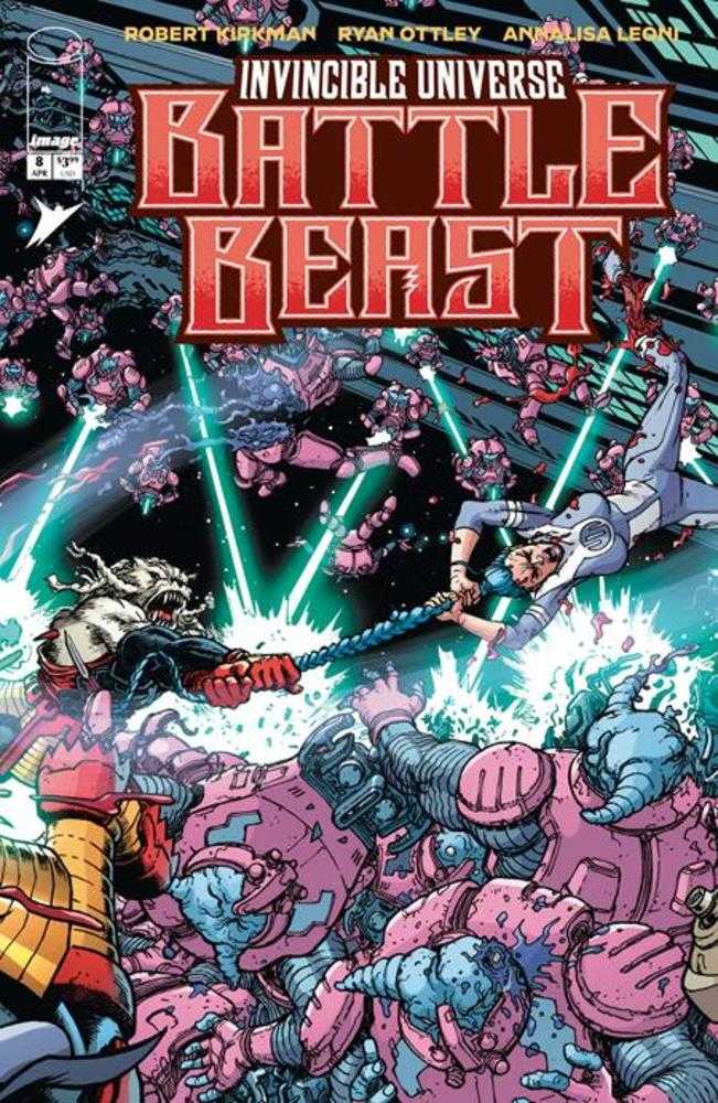 INVINCIBLE UNIVERSE BATTLE BEAST #8 COVER C 1:10 CHRIS BURNHAM & BRIAN REBER