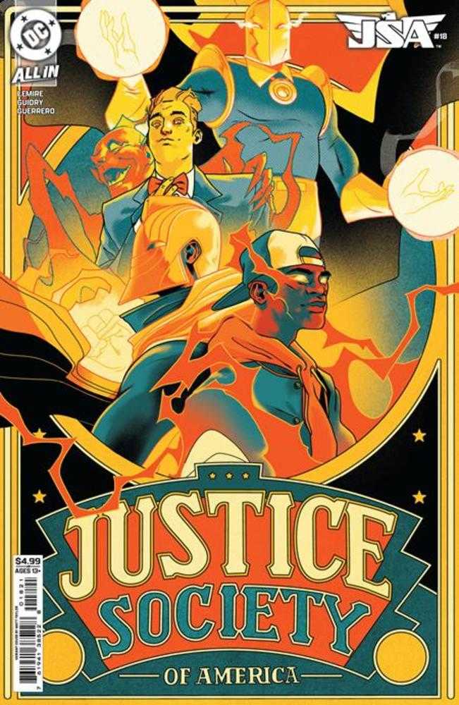 JSA #18 COVER B MATT TAYLOR CARD STOCK VARIANT (DC 2026) 1st Print Comic