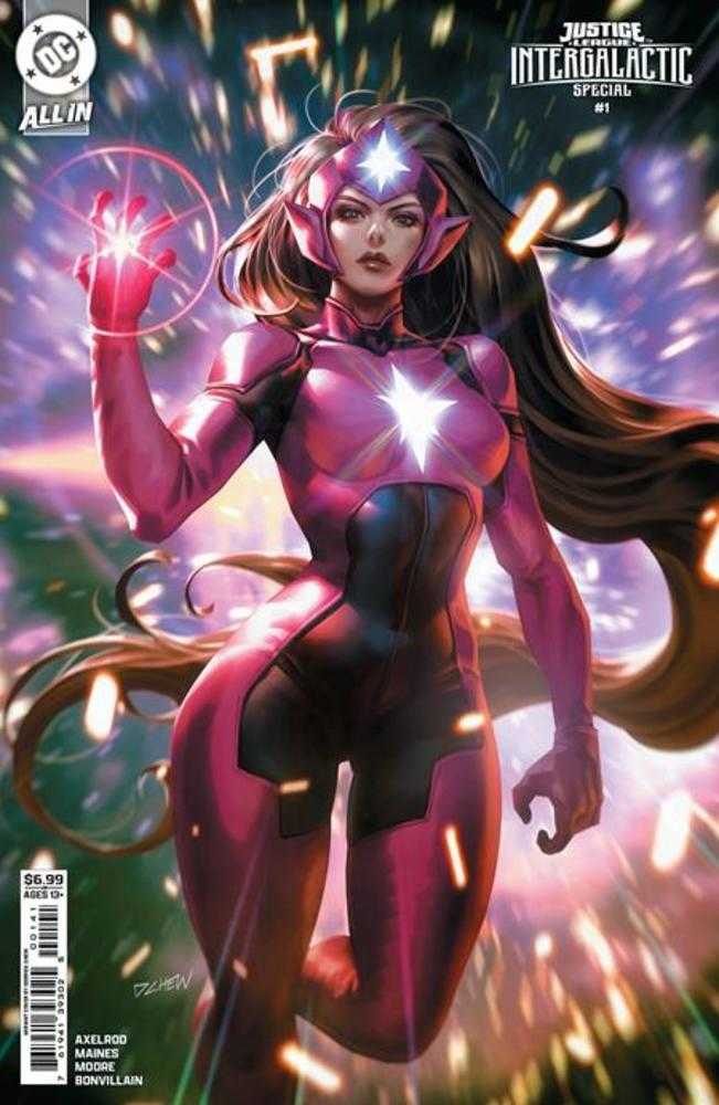 JUSTICE LEAGUE INTERGALACTIC SPECIAL #1 (ONE SHOT) COVER D DERRICK CHEW CARD STOCK VARIANT