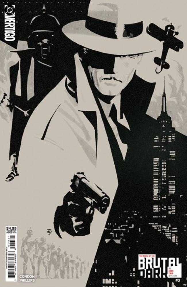 THE PERIL OF THE BRUTAL DARK AN EZRA CAIN MYSTERY #3 COVER B TONCI ZONJIC