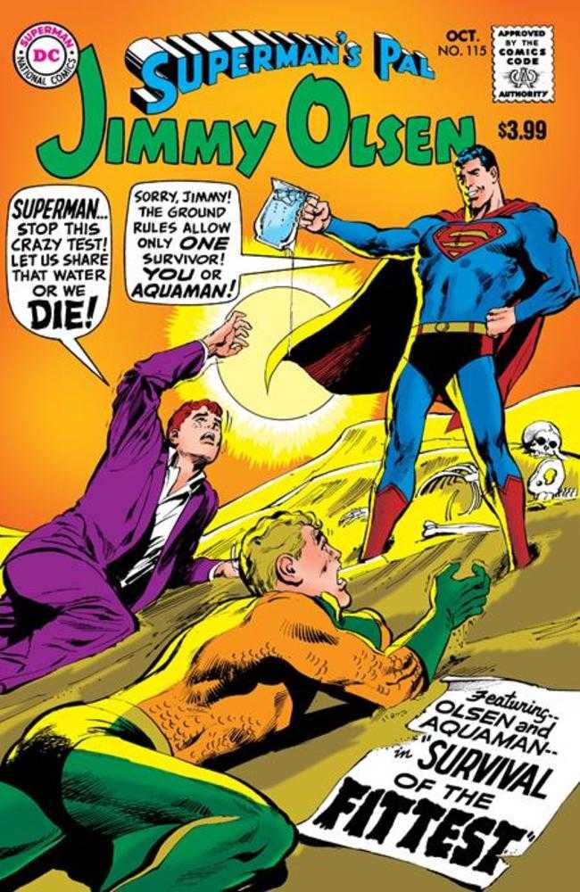 SUPERMANS PAL JIMMY OLSEN #115 FACSIMILE EDITION COVER A NEAL ADAMS (2026) Comic