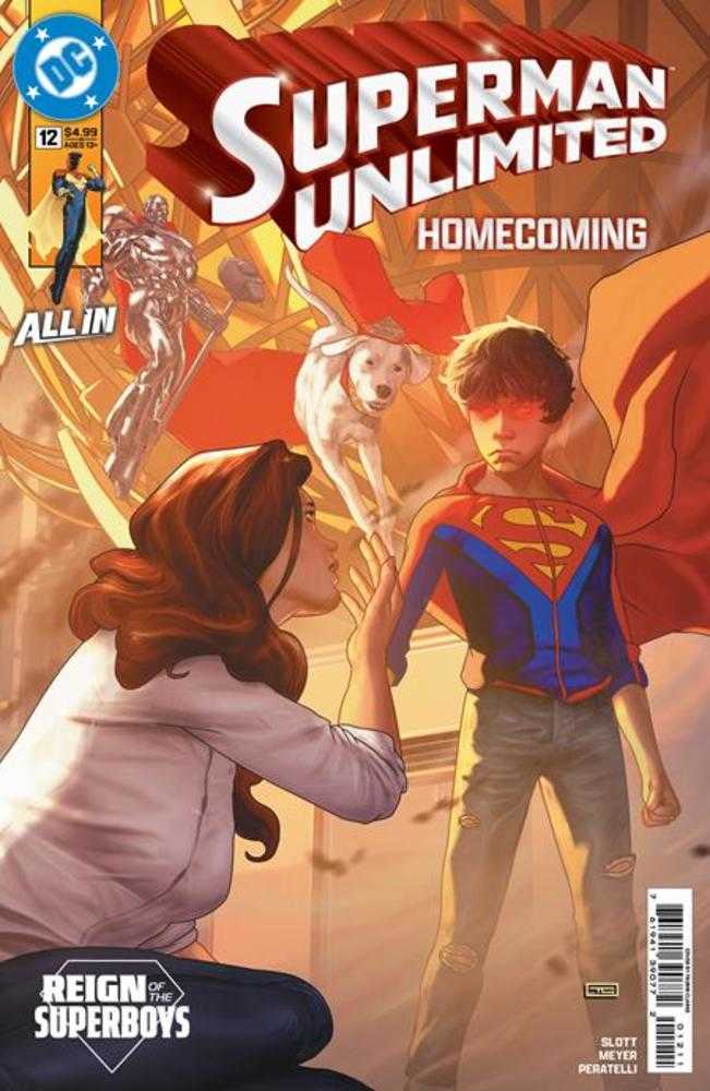 SUPERMAN UNLIMITED #12 COVER A TAURIN CLARKE (THE REIGN OF THE SUPERBOYS)