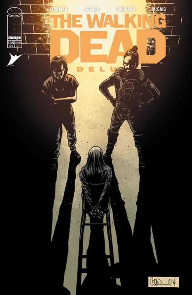 WALKING DEAD DELUXE #135 COVER B CHARLIE ADLARD & DAVE MCCAIG VARIANT (MATURE)