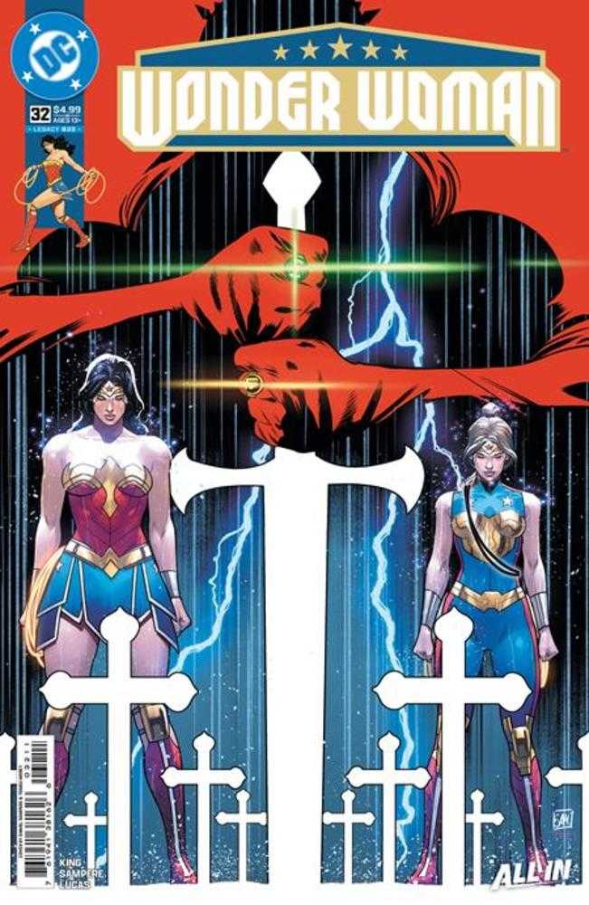 WONDER WOMAN #32 COVER A DANIEL SAMPERE (DC 2026) 1st Print Comic