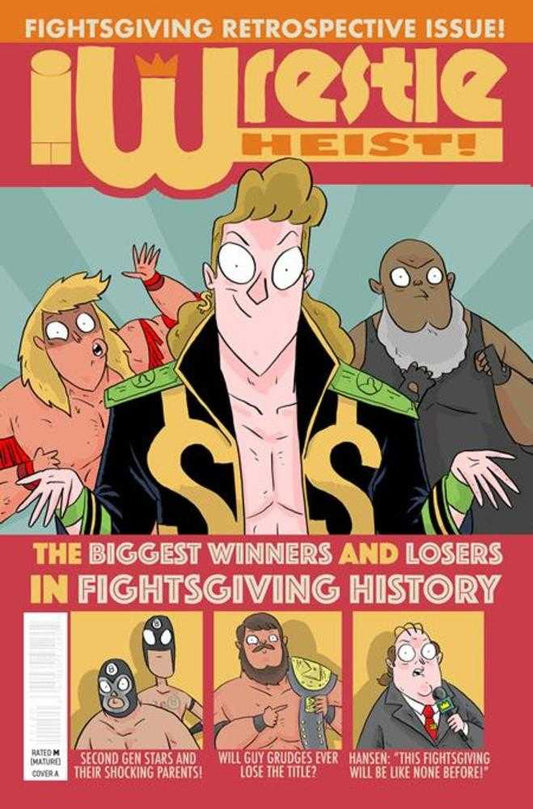 WRESTLE HEIST #5 COVER A KYLE STARKS (MATURE) (Image 2026) 1st Print Comic