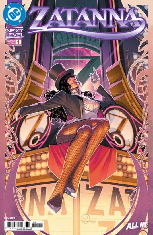 ZATANNA (2026) #1 COVER A JAMAL CAMPBELL (DC 2026) 1st Print Comic