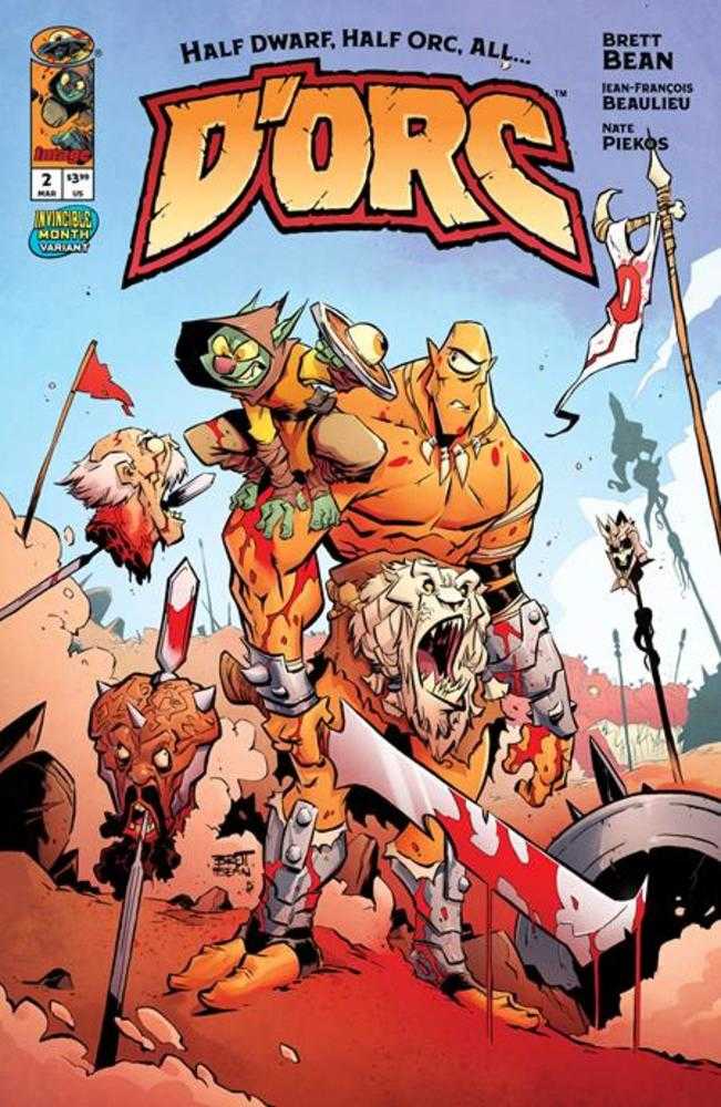 DORC #2 COVER C BRETT BEAN INVINCIBLE TEAM UP VARIANT (Image 2026) Comic