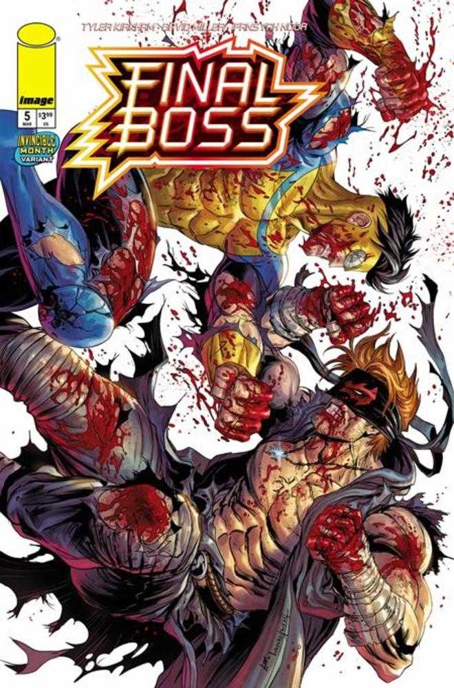 FINAL BOSS #5 COVER G TYLER KIRKHAM INVINCIBLE TEAM UP VARIANT (MATURE)