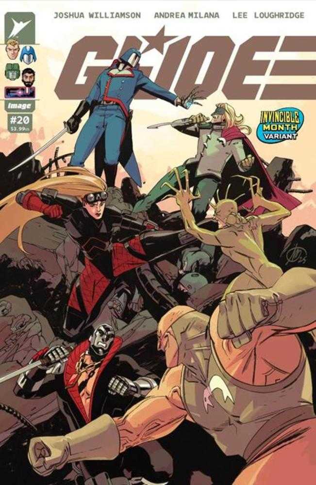 G.I. JOE #20 COVER F TOM REILLY INVINCIBLE TEAM UP VARIANT (Image 2026) Comic