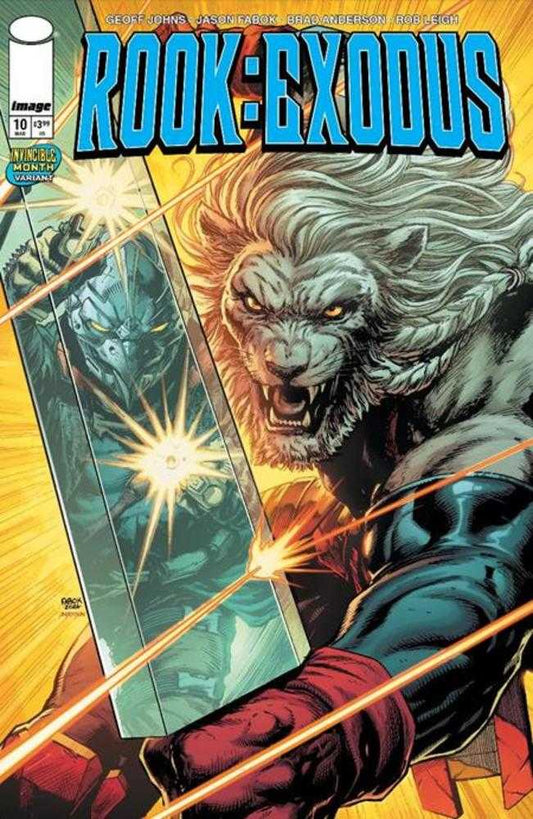 ROOK EXODUS #10 COVER E JASON FABOK & BRAD ANDERSON INVINCIBLE TEAM UP VARIANT