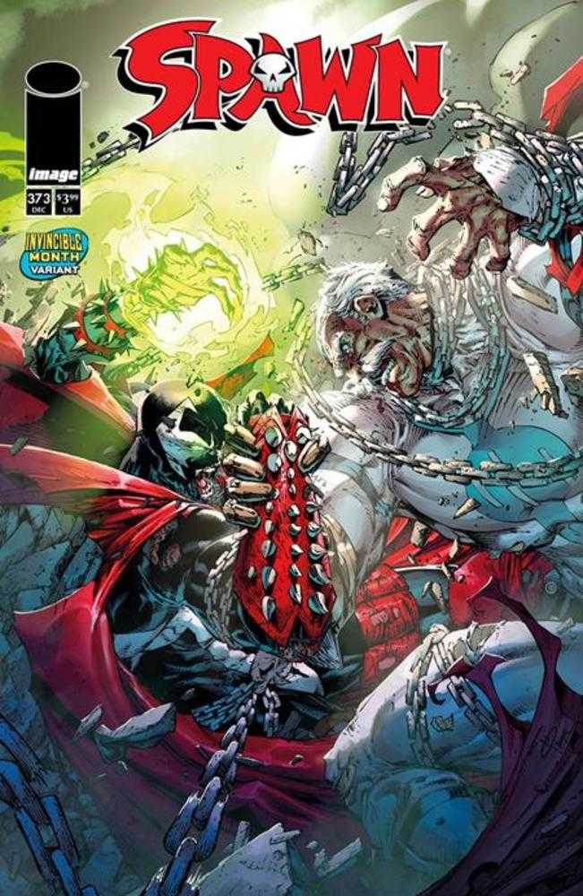 SPAWN #373 COVER C BRETT BOOTH INVINCIBLE TEAM UP VARIANT (Image 2026) Comic
