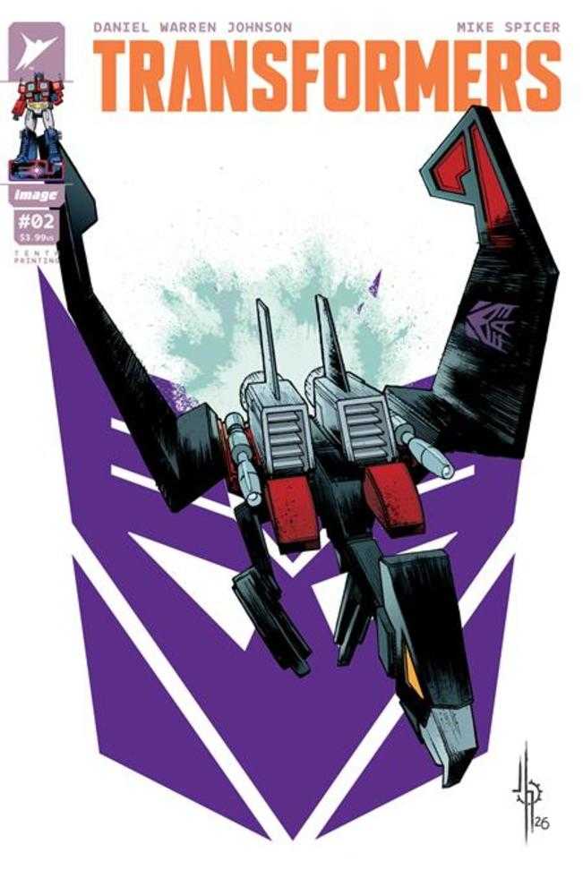 TRANSFORMERS #2 10 TH PRINTING COVER D JASON HOWARD VARIANT (Image 2026) Comic