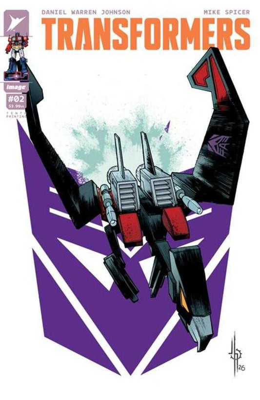 TRANSFORMERS #2 10 TH PRINTING COVER D JASON HOWARD VARIANT (Image 2026) Comic